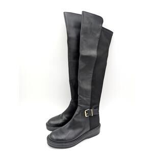 Dolce Vita Ember Over-the-Knee Boots Side Zip Women's Black Size US6 EU37